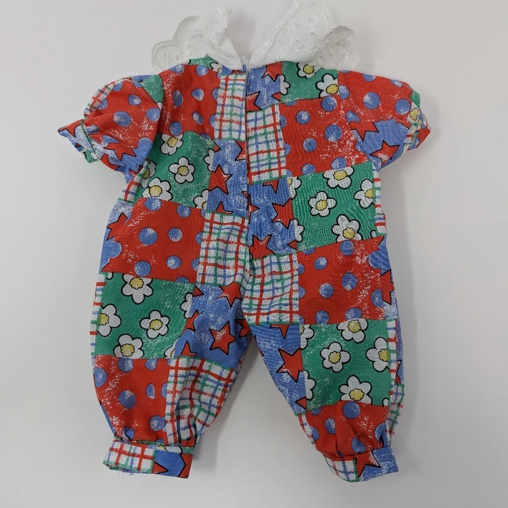 Baby Doll Clothes Vintage Patchwork Lace Collar - Picture 2 of 3